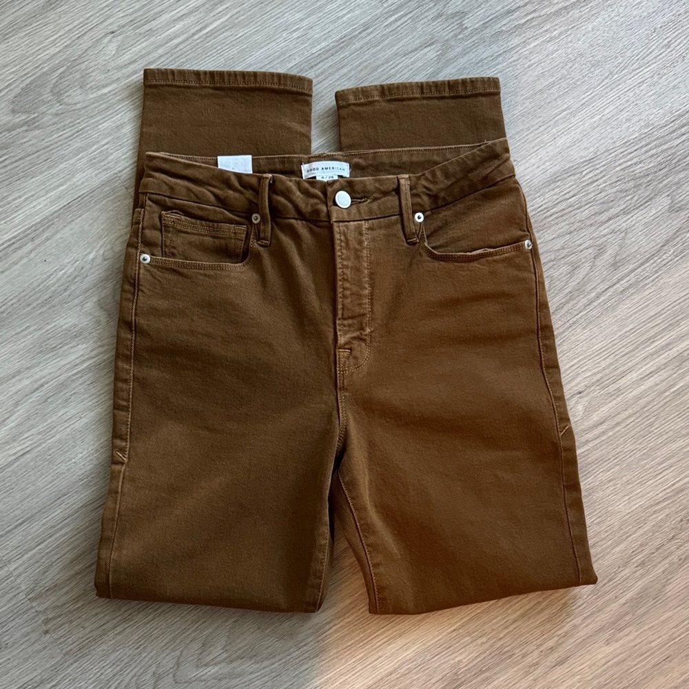 Good American Brown Jeans